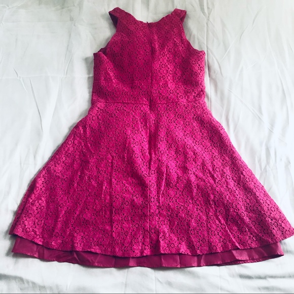 New York and Co. Dress Hot Pink - Picture 3 of 6